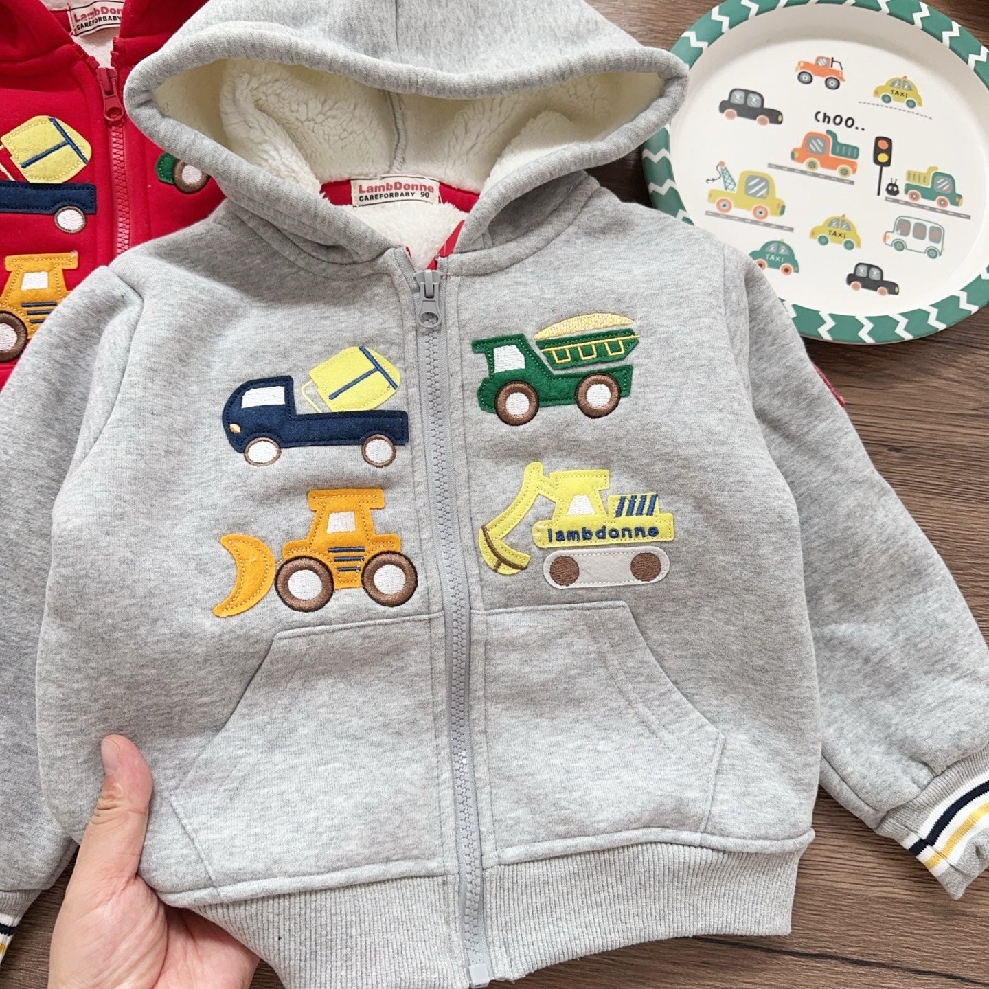 Digger Friends Sherpa Jacket