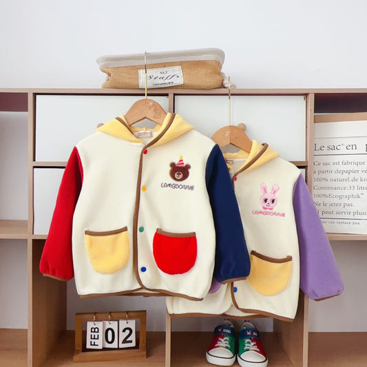 Bear & Bunny Hooded Fleece