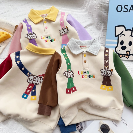 Buddy Strap Polo Sweatshirt