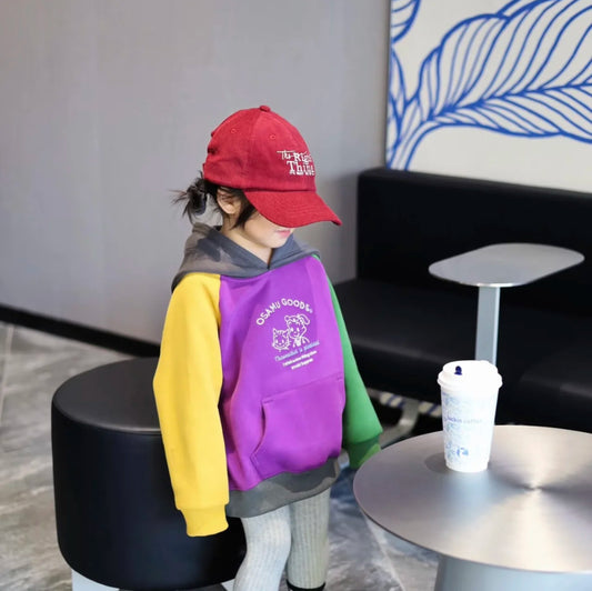 ColorPop Cartoon Hoodie