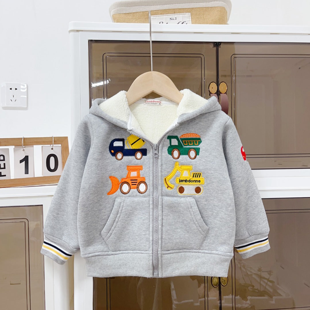 Digger Friends Sherpa Jacket