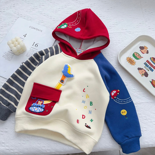 Pocket-pal Animal Hoodie