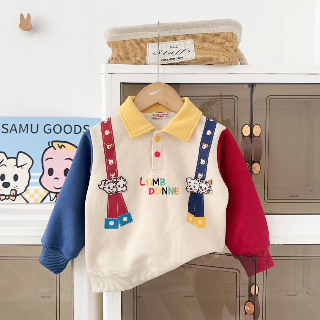 Buddy Strap Polo Sweatshirt