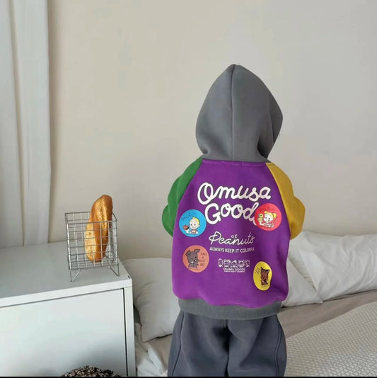 ColorPop Cartoon Hoodie