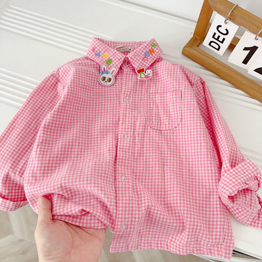 Playful Checkered Shirt