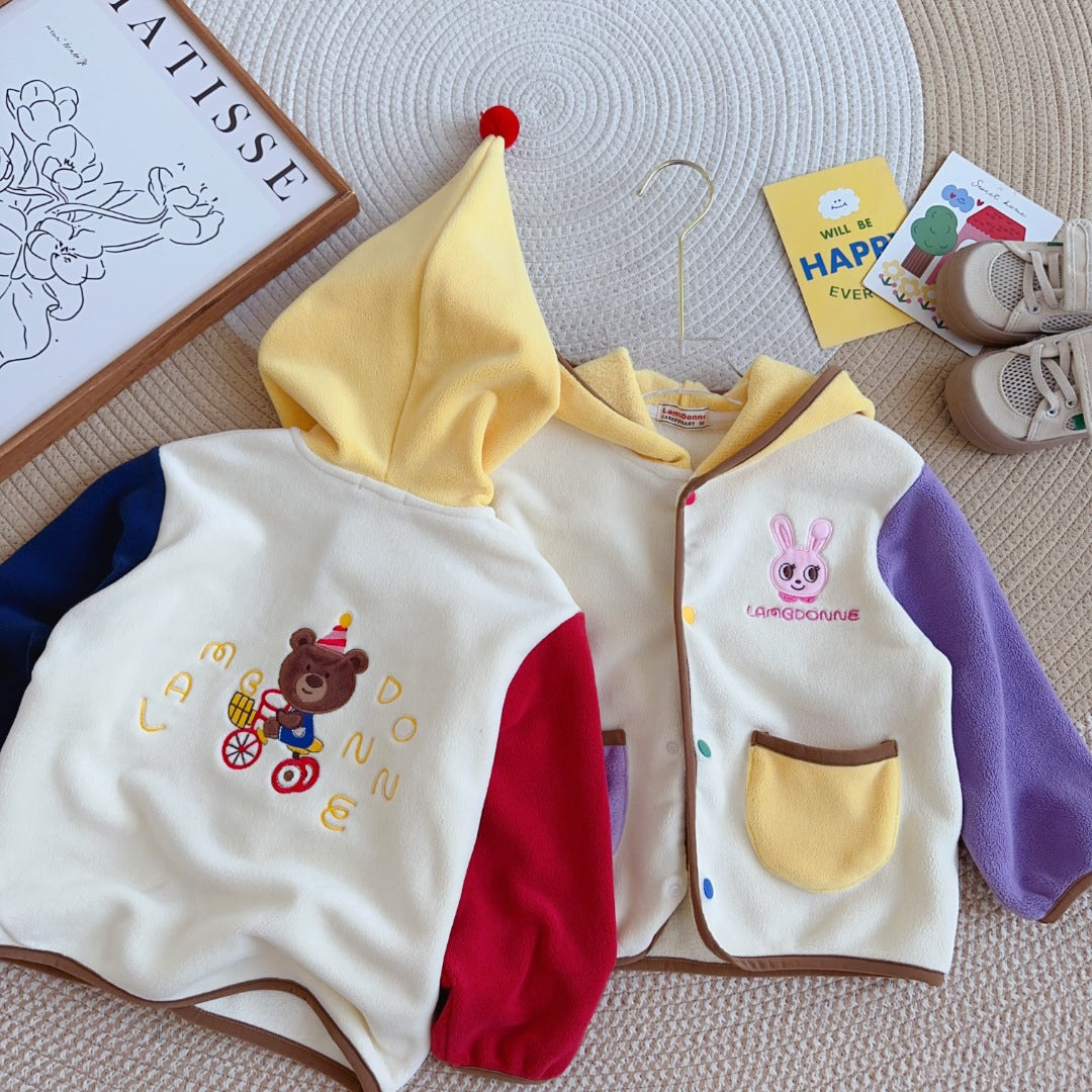 Bear & Bunny Hooded Fleece