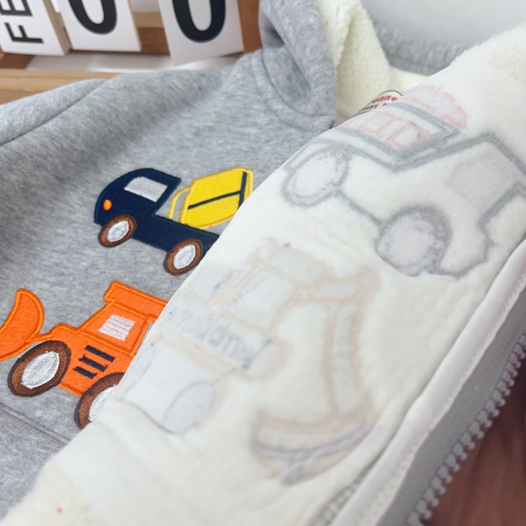 Digger Friends Sherpa Jacket