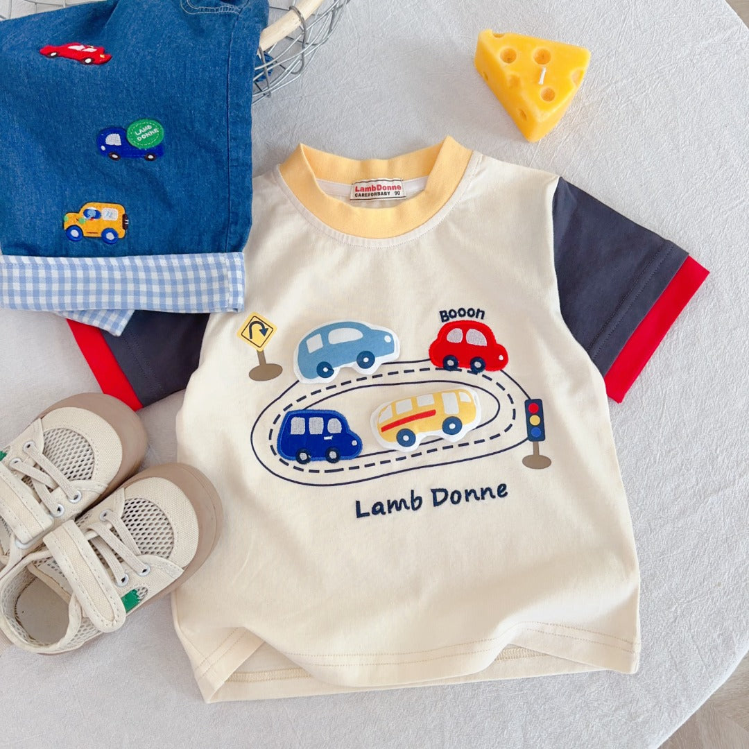 Little Loop Cars Tee