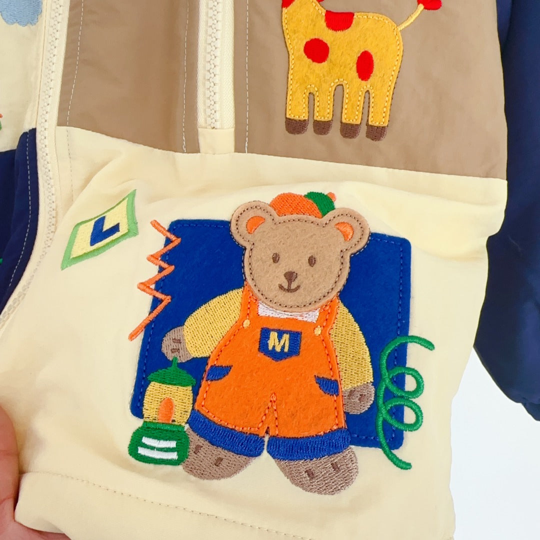 Animal Patch Windbreaker