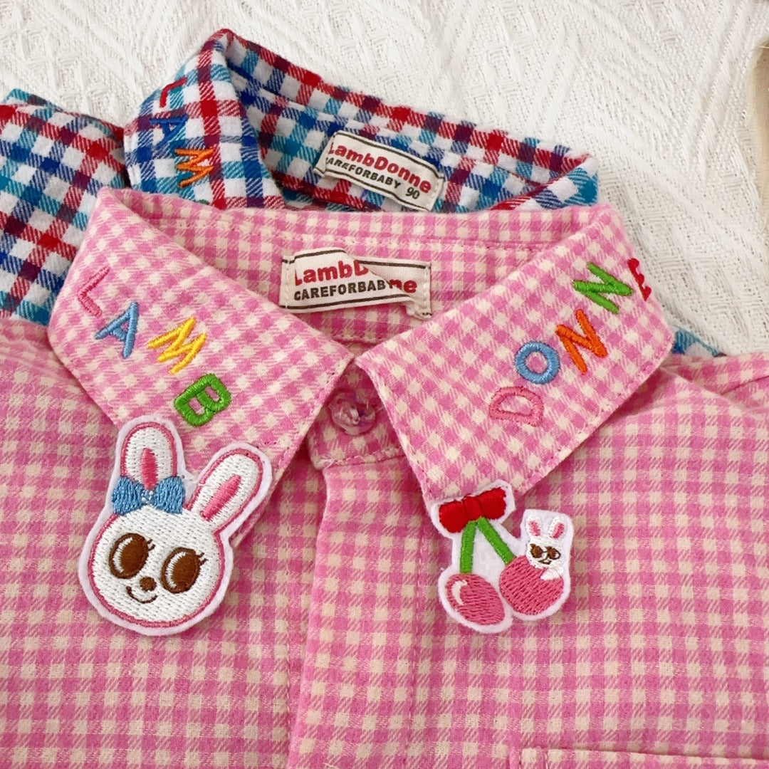 Playful Checkered Shirt