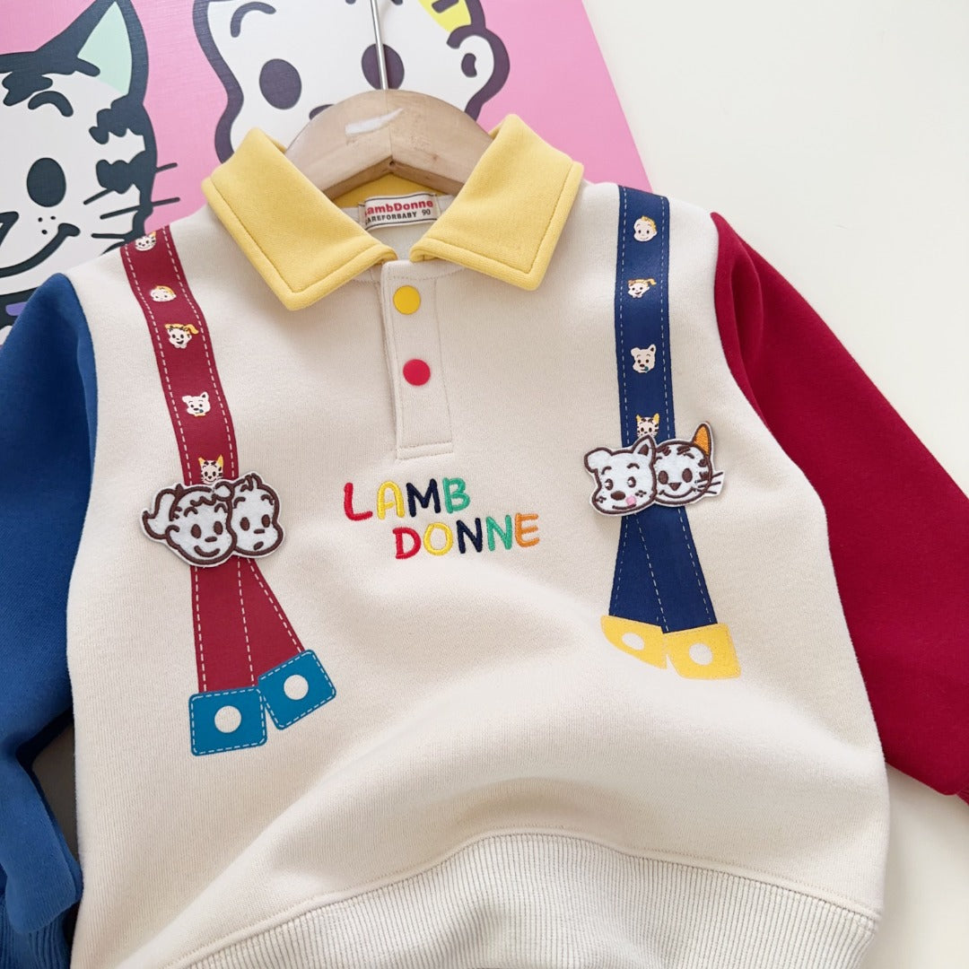 Buddy Strap Polo Sweatshirt