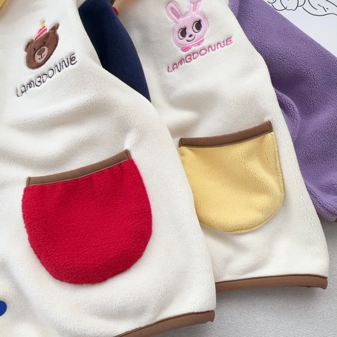 Bear & Bunny Hooded Fleece