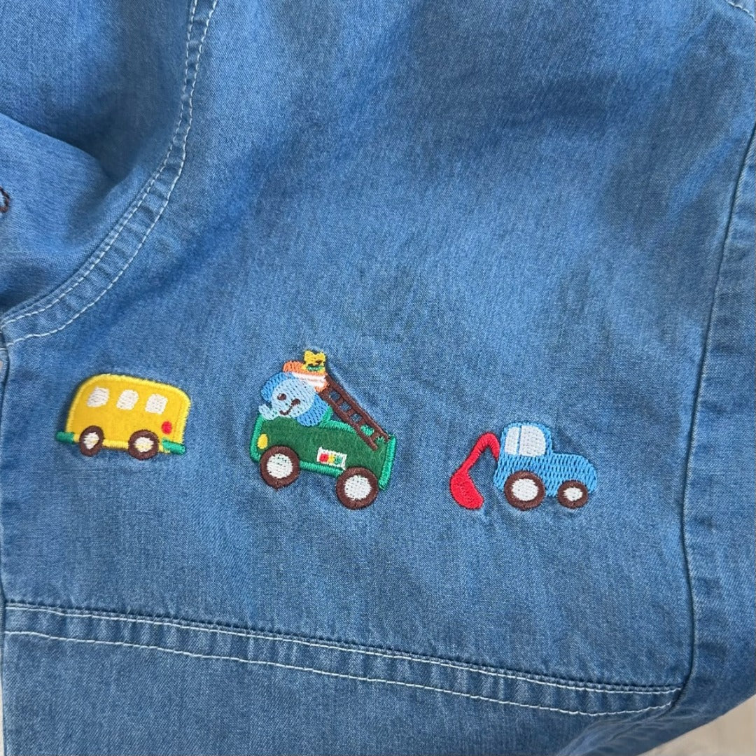 Car Parade Denim Pants