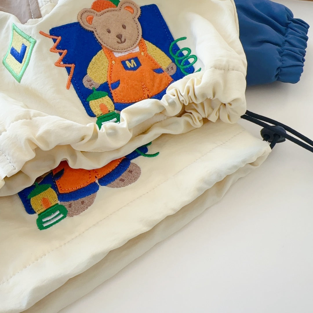 Animal Patch Windbreaker